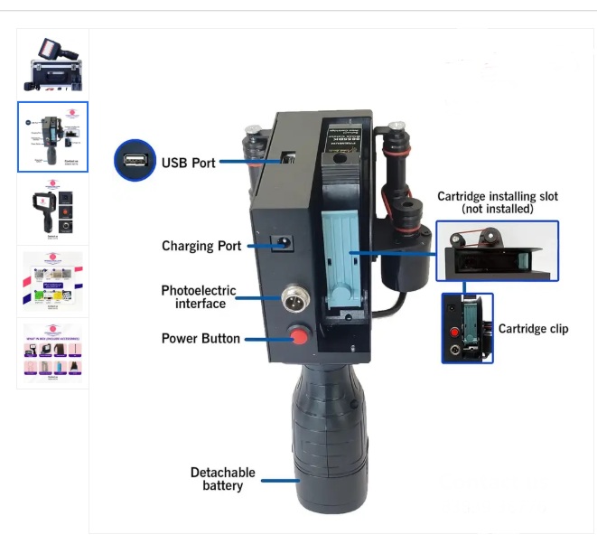 Carton Batch Coding Inkjet Printer