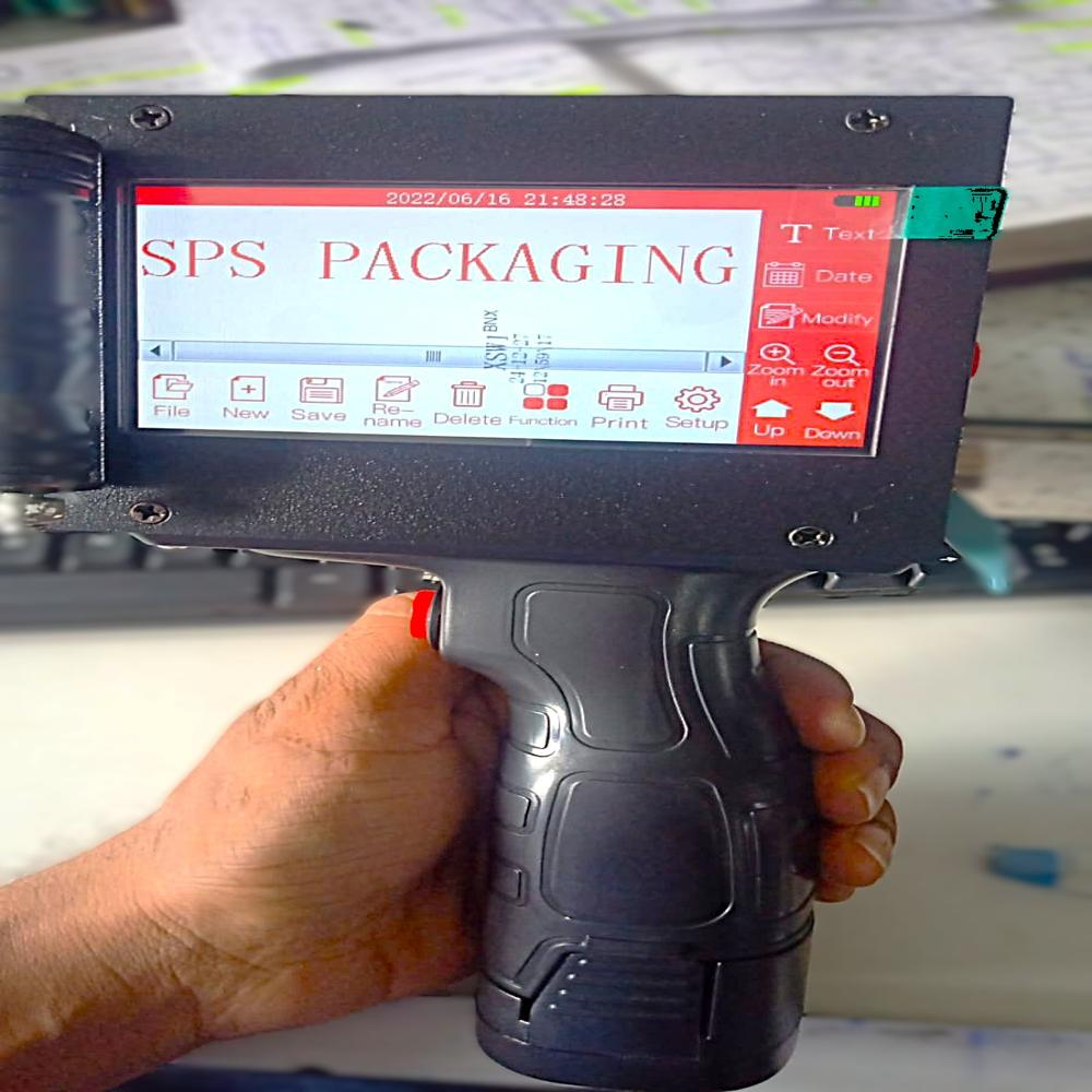 Handheld Inkjet Printer - Dimension (L*w*h): 135 X 130 X 45 Mm
