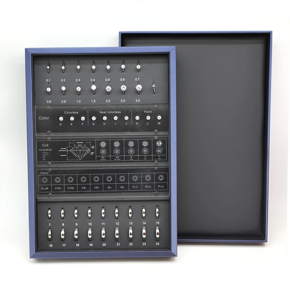 Diamond Ring Selector - Color: Silver