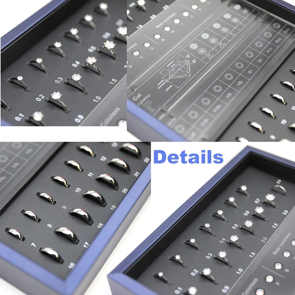 Diamond Ring Selector - Color: Silver