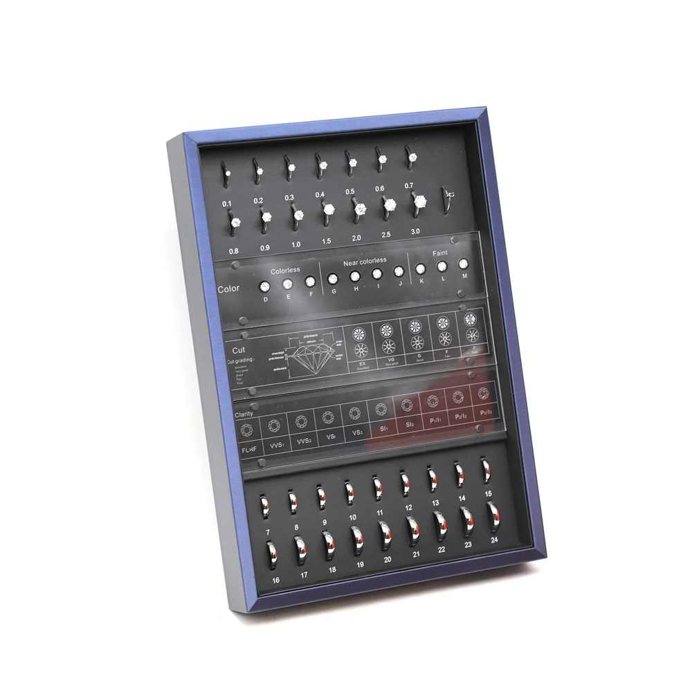 Diamond Ring Selector - Color: Silver