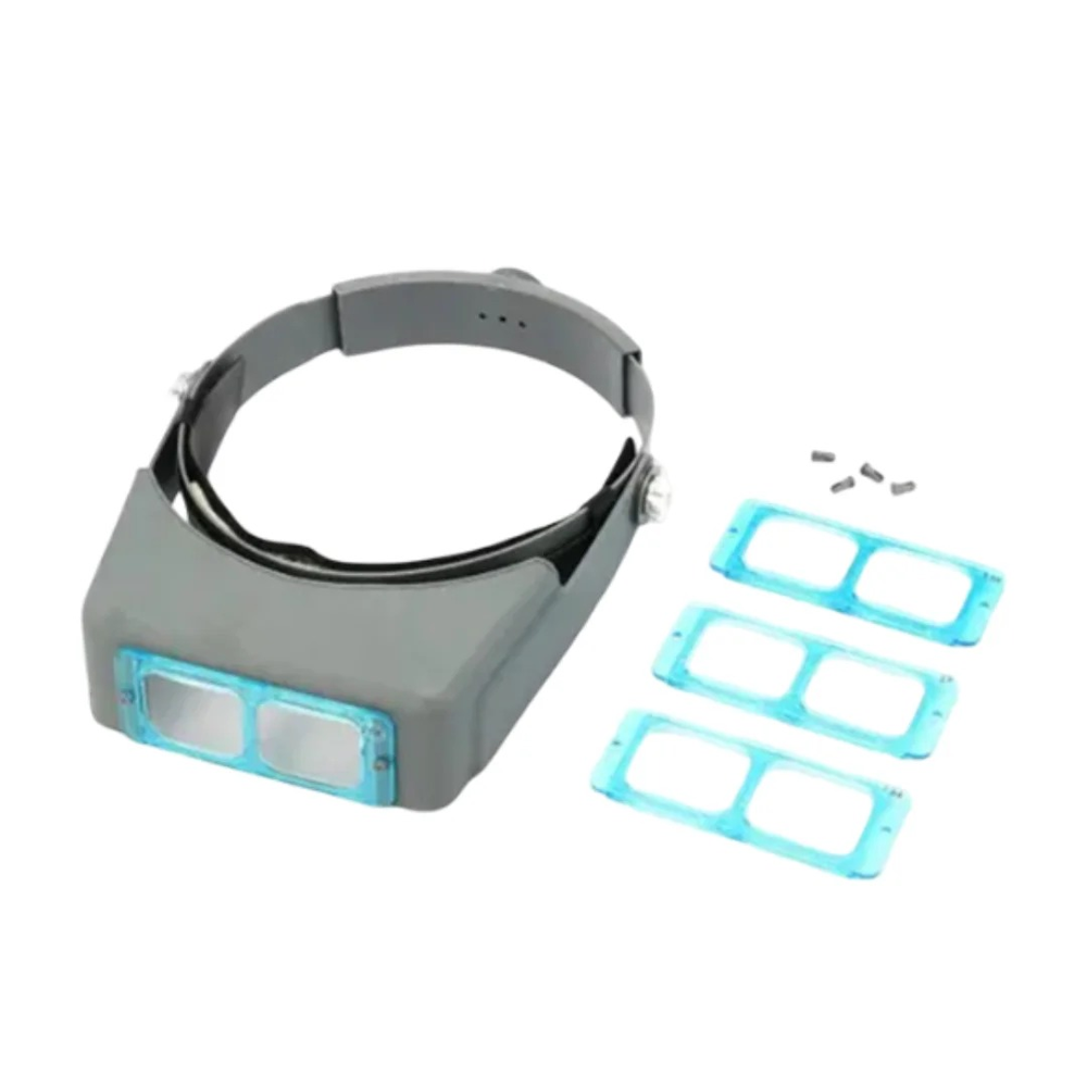 Head Wearing Magnifier - Color: Gray