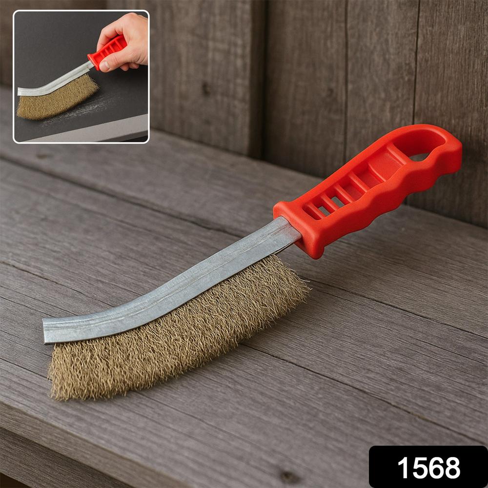 Stainless Steel Wire Hand Brush Metal Cleaner Rust Paint Removing Tool - Color: Industrial & Scientific