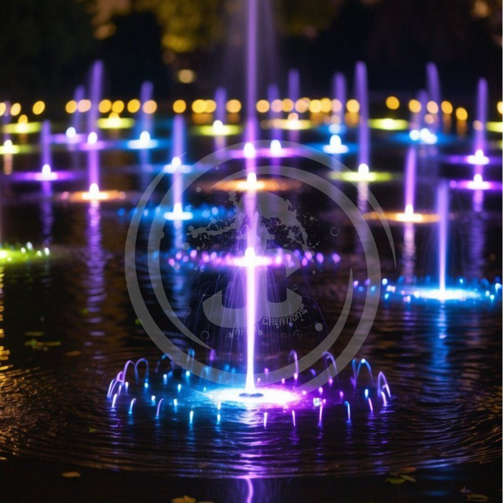 Outdoor LED Fountains