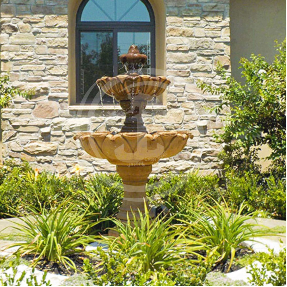 Two Tier Marble Finish Fountain