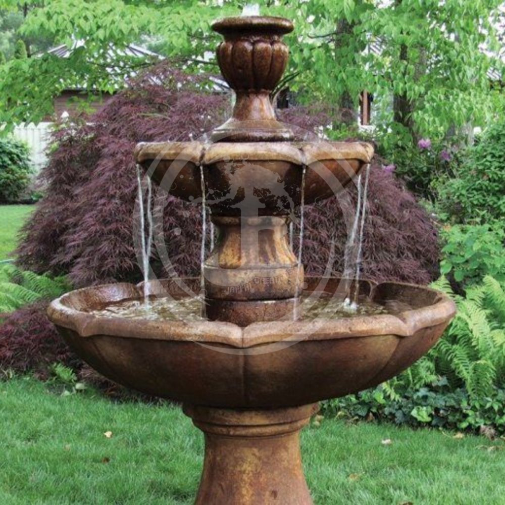 Two Tier Marble Finish Fountain
