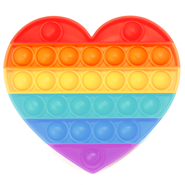 Random Shape Rainbow Colored Fidget (1pc Only) - Application: As Per Product Requirement