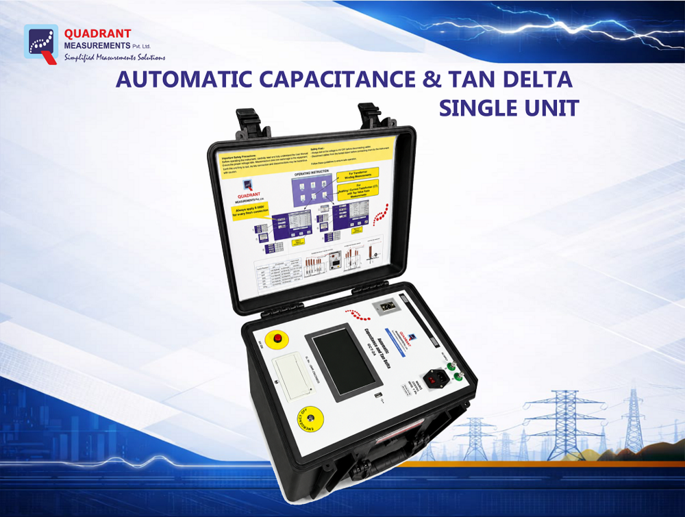 Automatic Capacitance And Tan Delta ( Qctd-a ) - Accuracy: 0.1% %