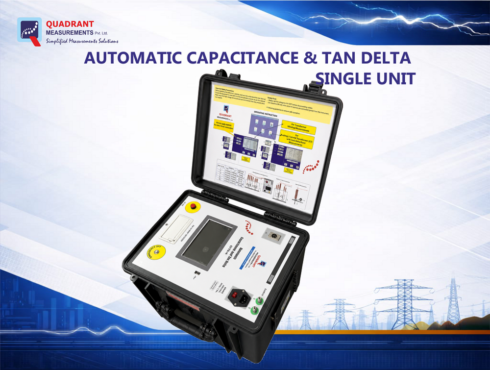 Automatic Capacitance And Tan Delta ( Qctd-a ) - Accuracy: 0.1% %