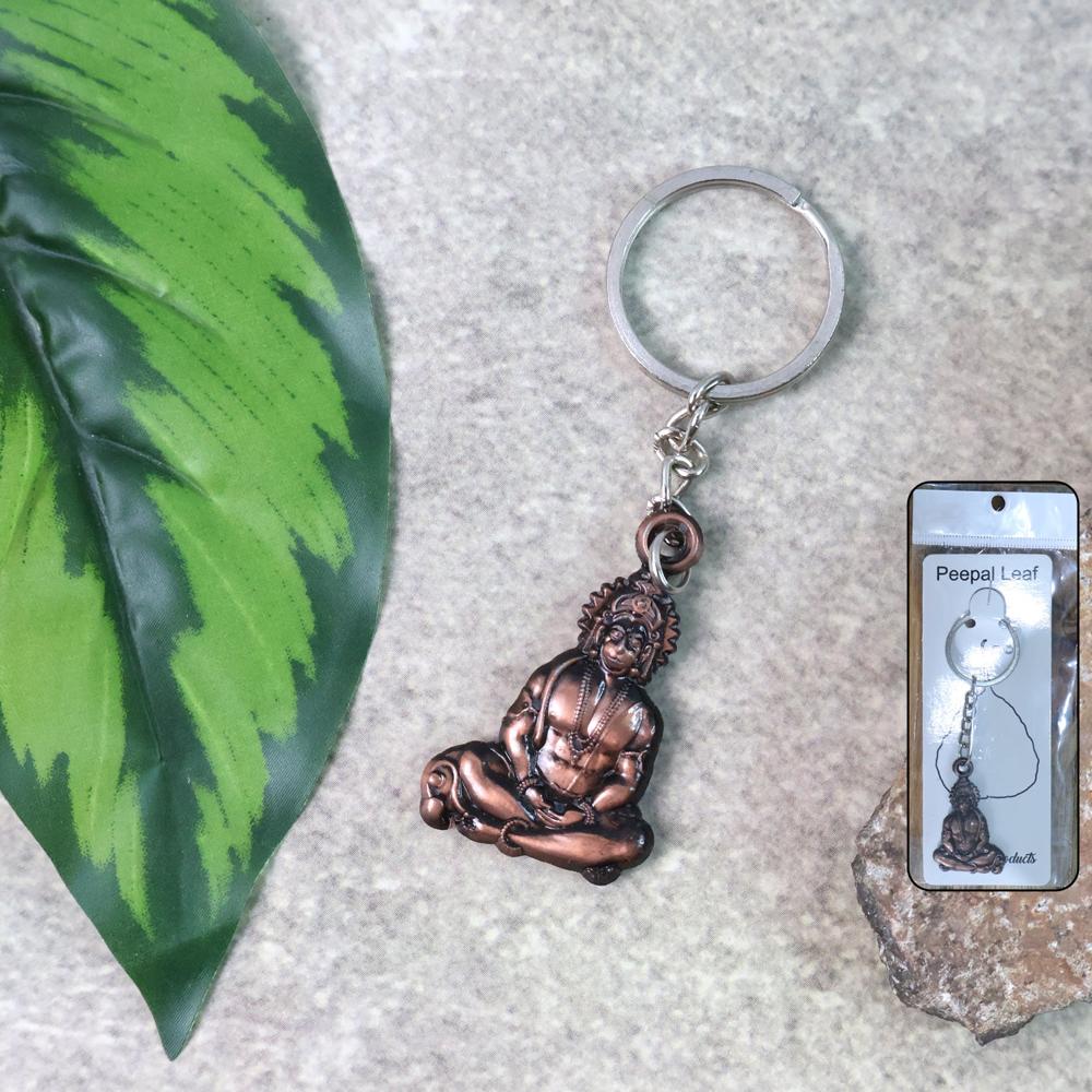 Lord Hanuman Sitting Pose Keychain (1 Pc) - Application: As Per Product Requirement