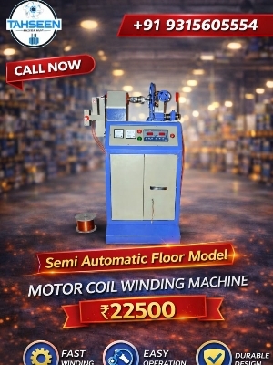 FLOOR MODEL CEILING FAN WINDING MACHINE