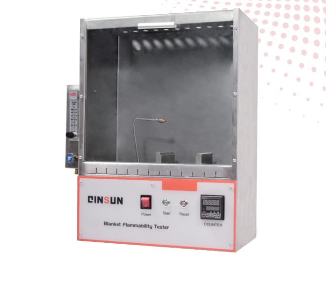 Blanket Flammability Tester for Textile Fire Resistance Testing