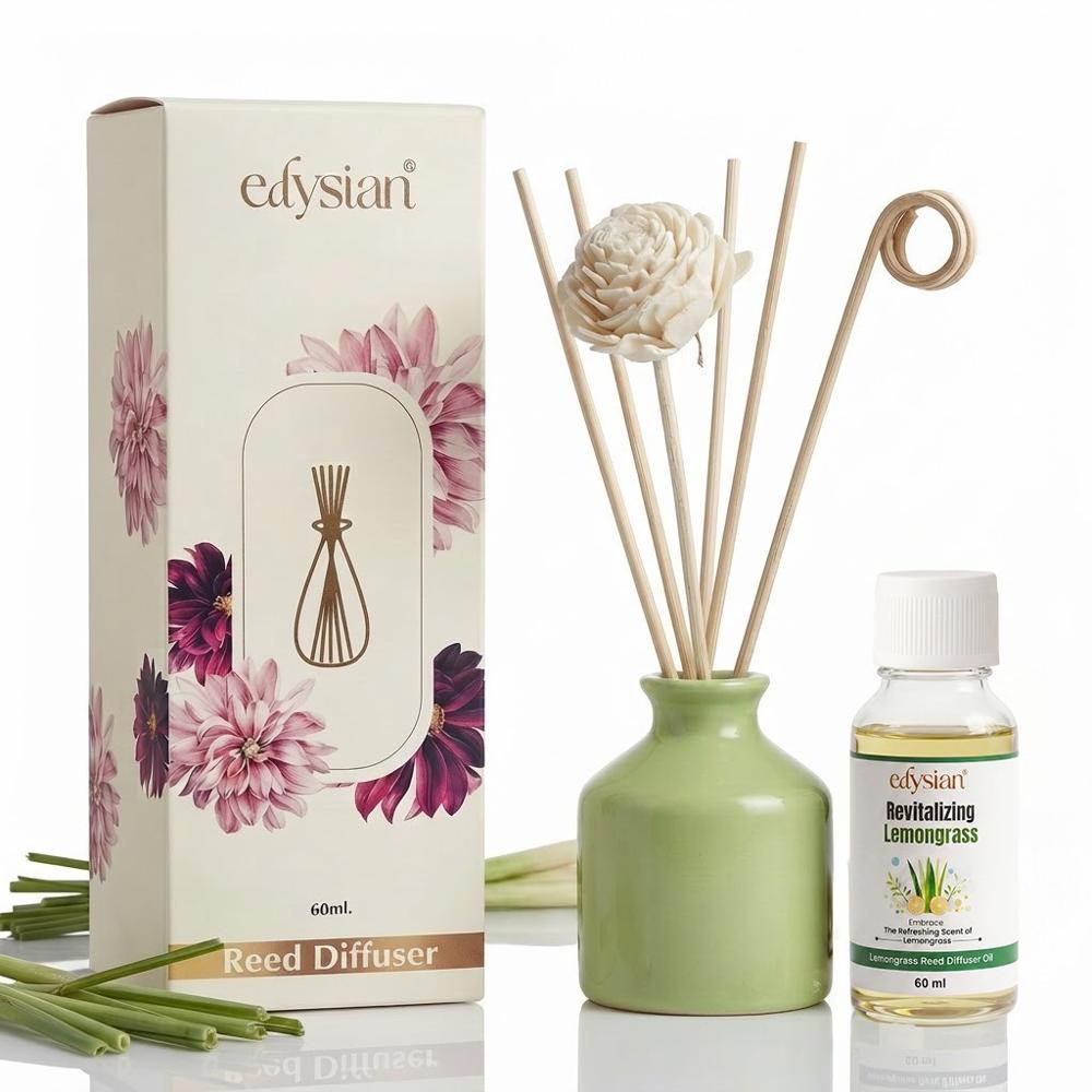 Ceramic Reed Diffuser Set - Age Group: All Age Groups