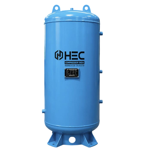 HEC 500 LTR To 30000 LTR Vertical Air Receiver Tank