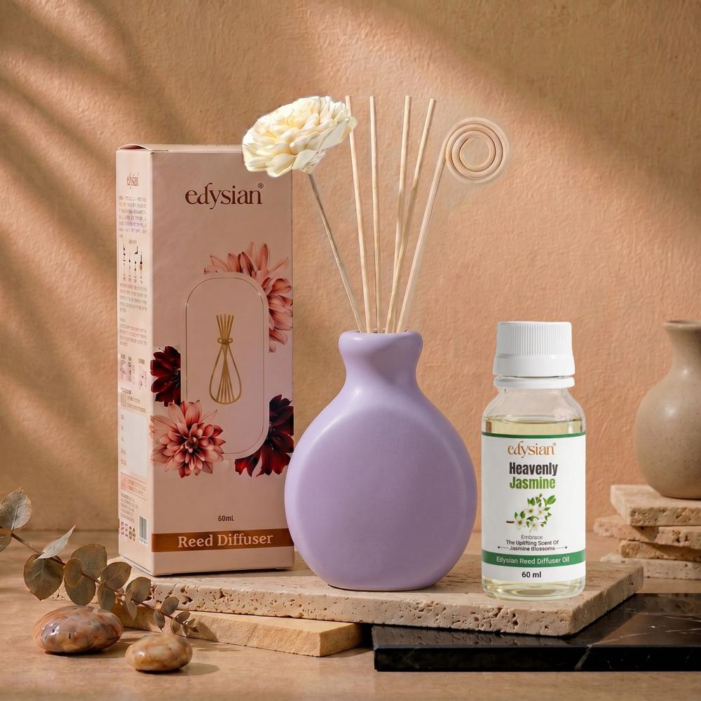 Ceramic Reed Diffuser Set 