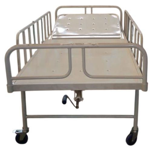 Semi Fowler Hospital Bed - Color: Epoxy Powder Coated (Light Cream/White)