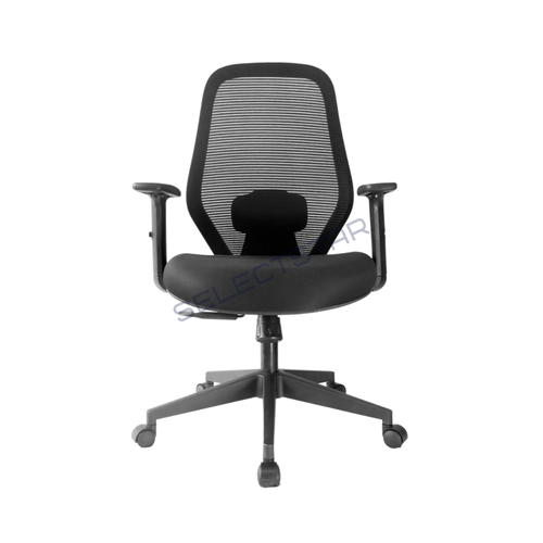 Bravo Mediumback Office Chair - Color: Black
