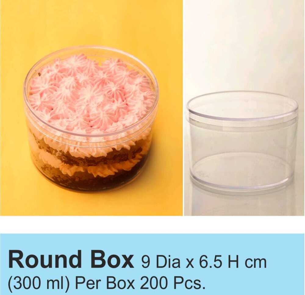 300 ml Round Crystal Box