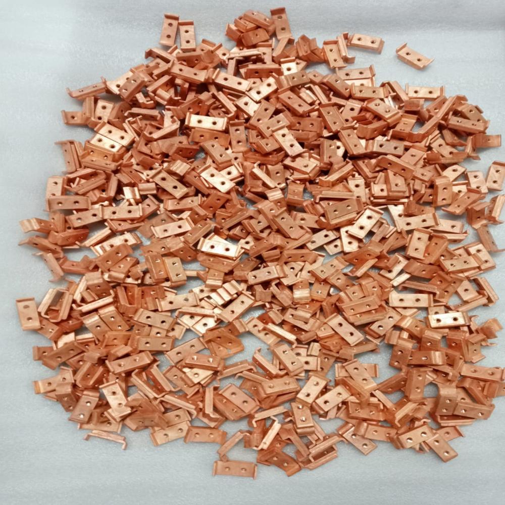 Copper Earth Terminal - Brass Material, Ideal For Commercial Use | Secure Grounding Solution To Prevent Electrical Faults