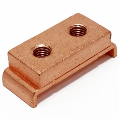 Copper Earth Terminal - Brass Material, Ideal For Commercial Use | Secure Grounding Solution To Prevent Electrical Faults