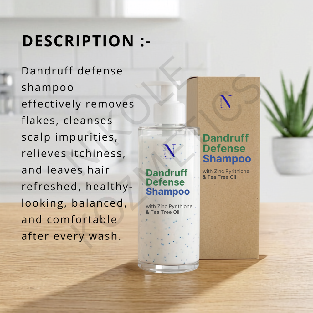 Dandruff Defense Shampoo - Age Group: Adults