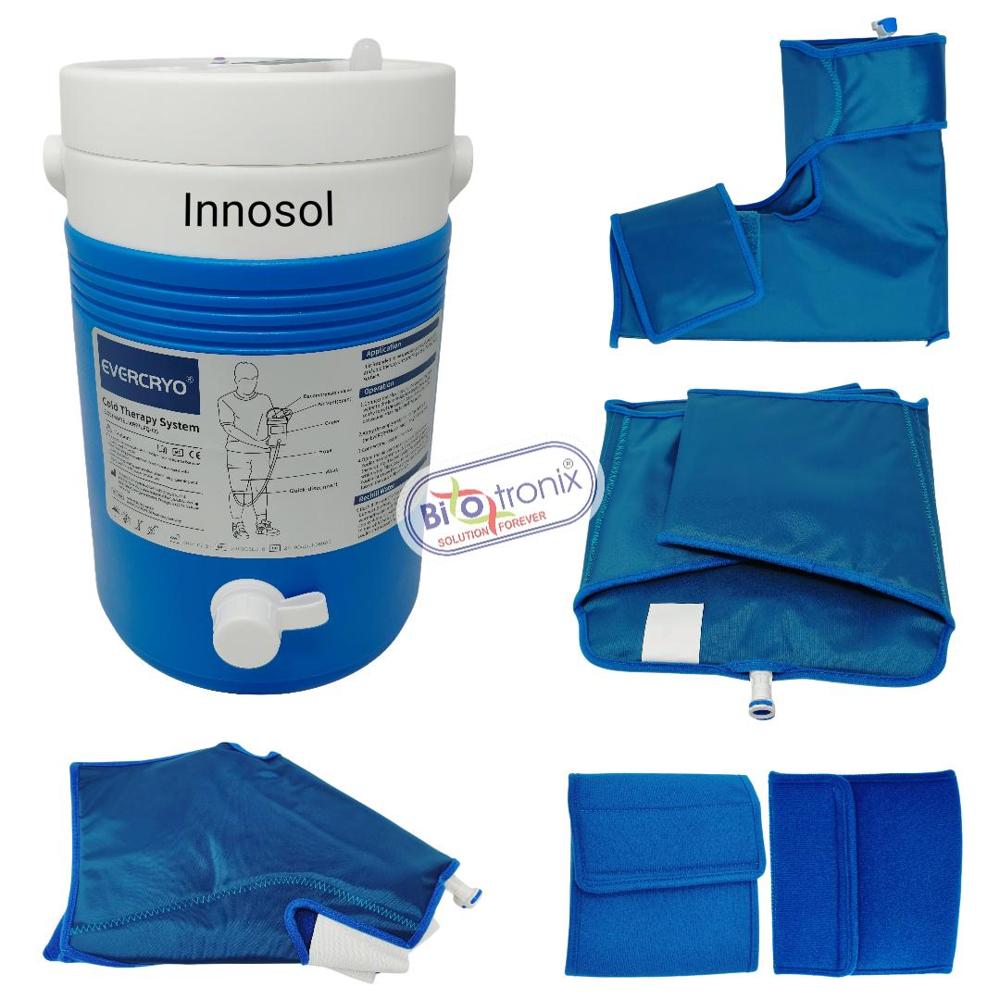 Portable Ice Therapy Machine with Multi Body Cooling Wraps