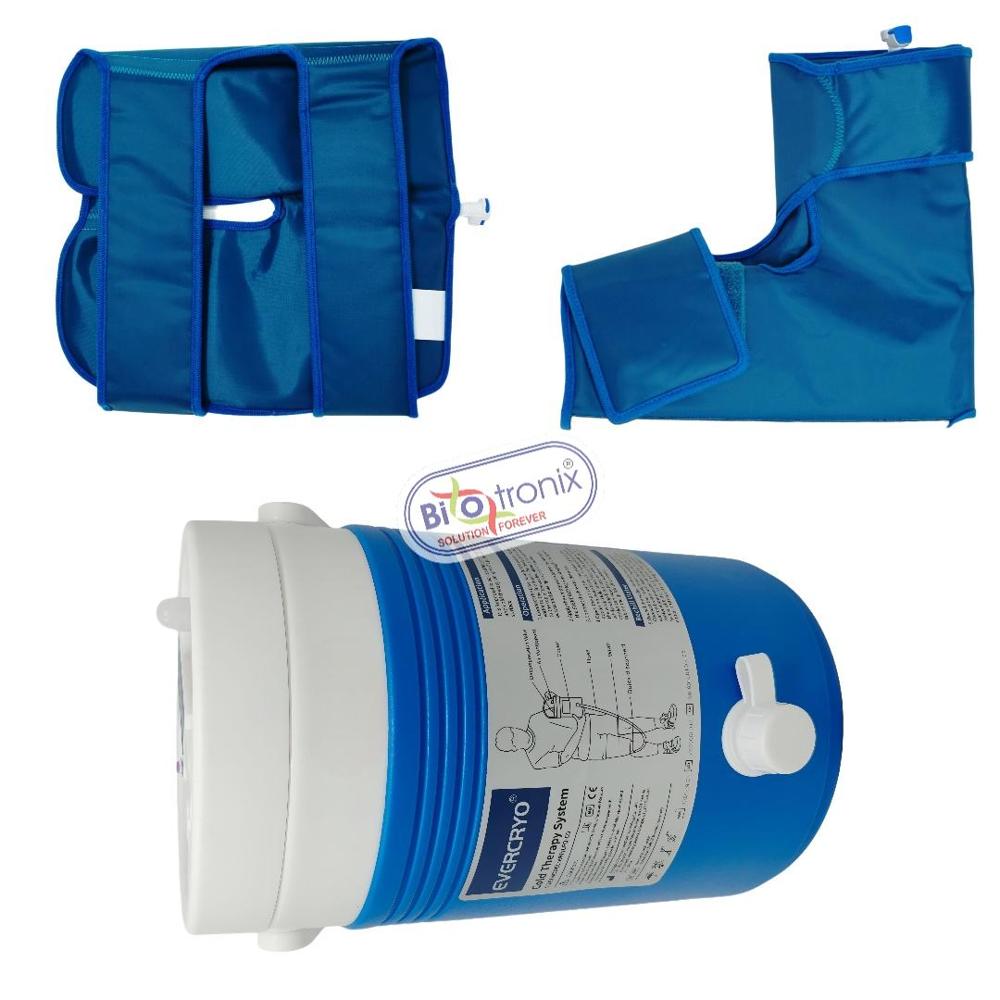 Portable Ice Therapy Machine with Multi Body Cooling Wraps