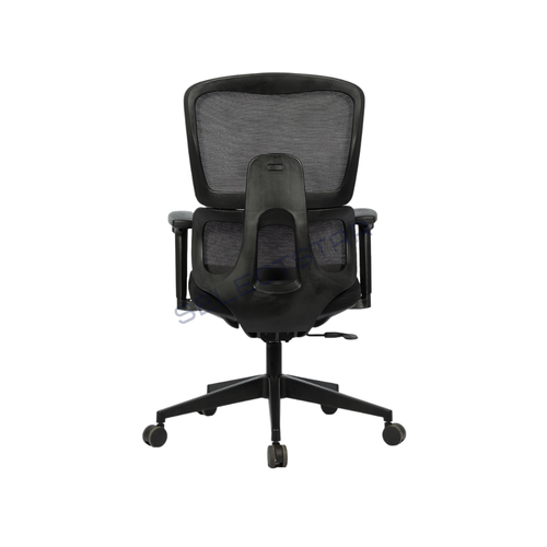 Glanza Mediumback Officechairs - Color: Black