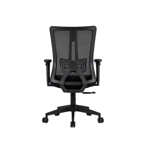 Eiffel Mediumback Office Chairs - Color: Black