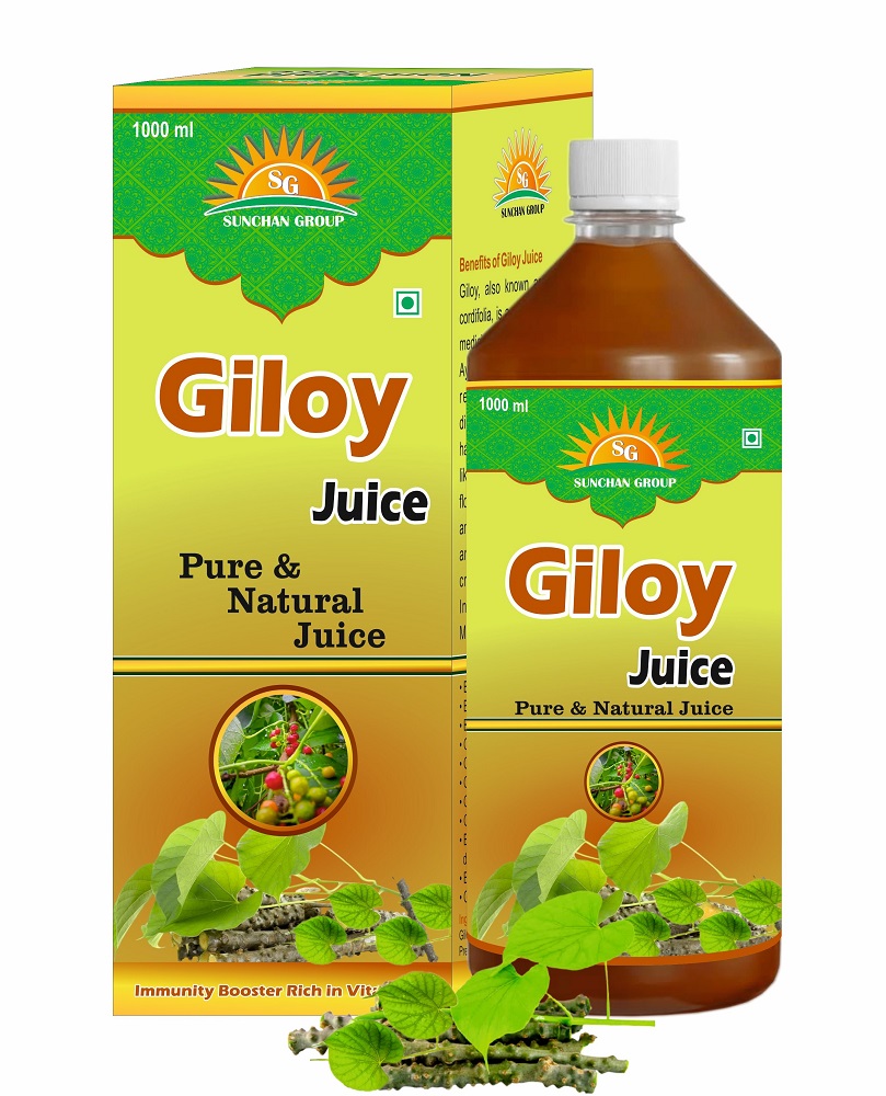 Giloy Juice 1 Ltr Neem Giloy Amrit Bela Guduchi Juice 1000 Ml With Box Fruit Juice Pack Of 1X1000 Ml - Product Type: Herbal Product
