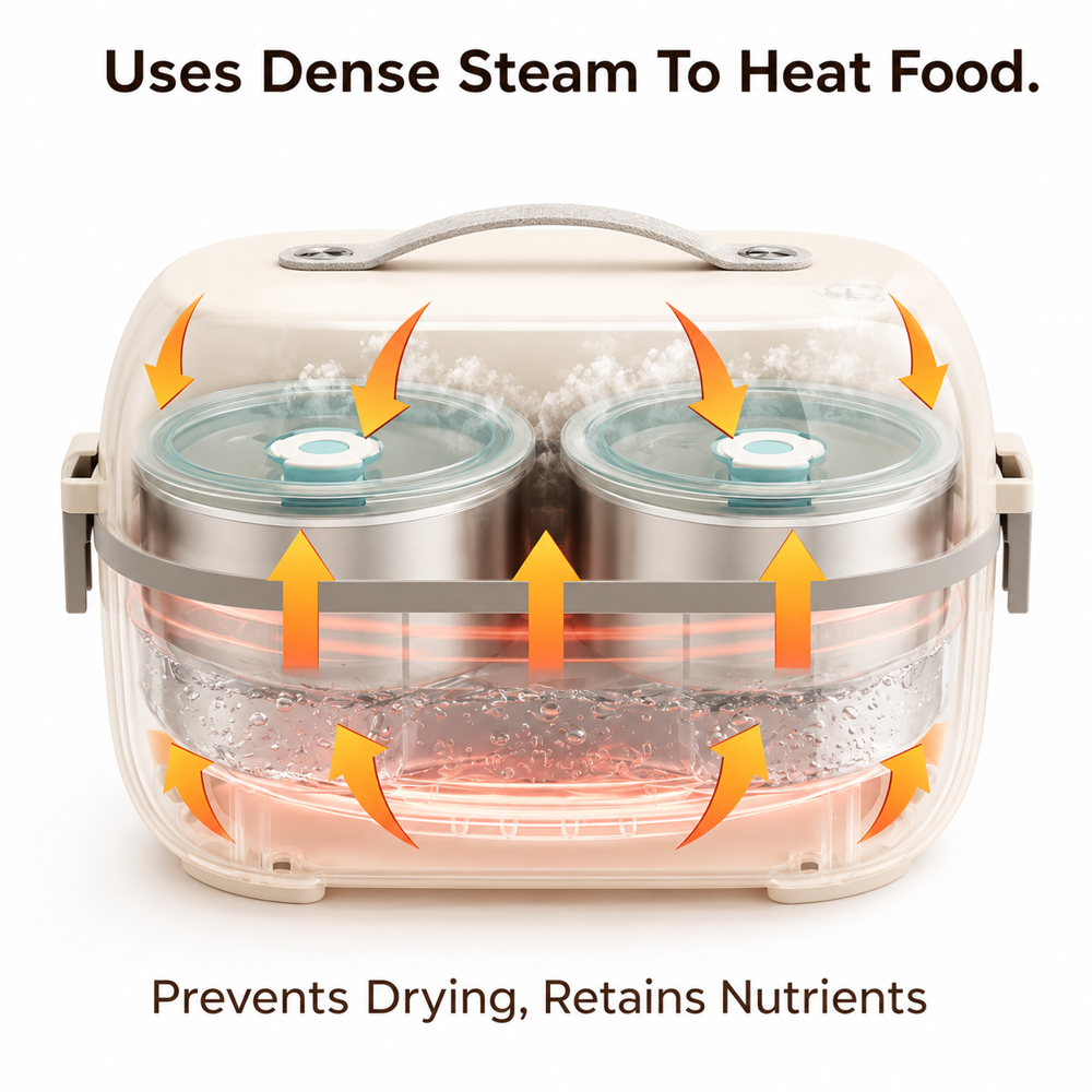 Hot Box II - Fast Heating Electric Lunch Box