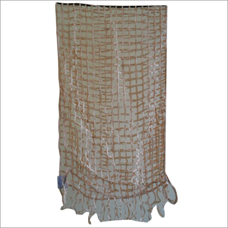 भूरा क्रोशे स्कार्फ