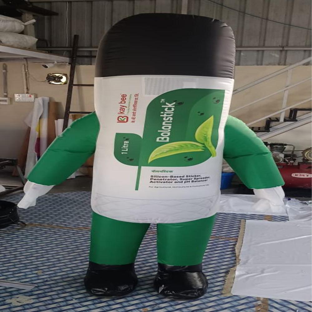 Walking Inflatable Balloon - Color: Multi-color