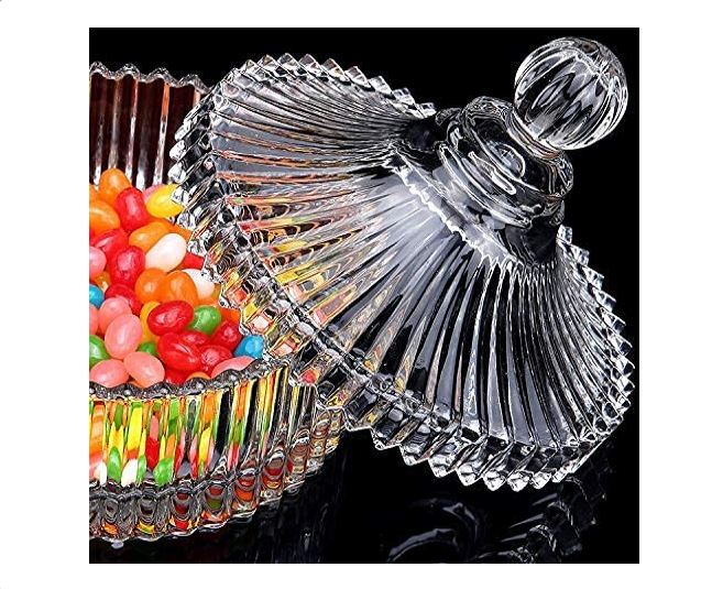 CRYSTAL GLASS BLINKMAX SUGAR POT (20% DISCOUNT)