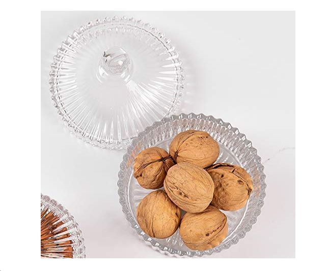 CRYSTAL GLASS BLINKMAX SUGAR POT (20% DISCOUNT)