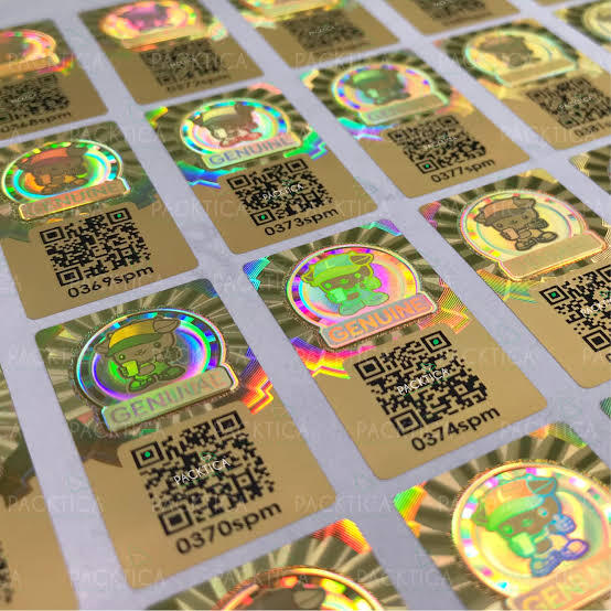 Security Hologram Sticker