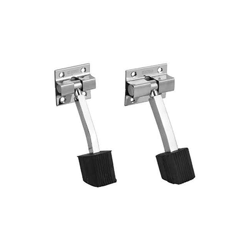 DSSSR10 SS Single Square Rod Door Stopper