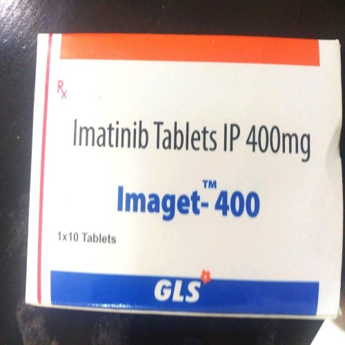 Imaget 400 Tablet - 400 Mg Imatinib Mesylate, Orange Oval Tablet | Oral Prescription Medicine For Chronic Myeloid Leukemia And Gastrointestinal Stromal Tumors, Blister Pack 1x10