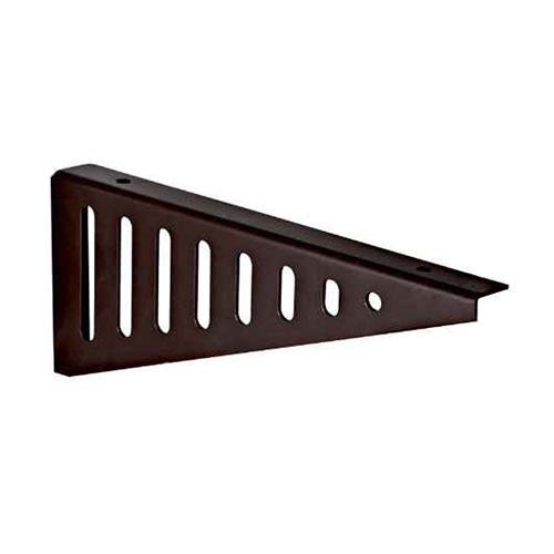 MS Brown New Slotted Shelf Bracket