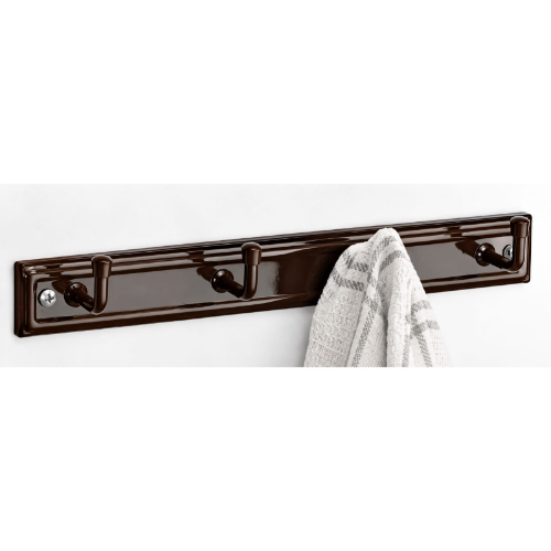 Coat Hanger (Khoonti) Powder Coated - Color: Brown