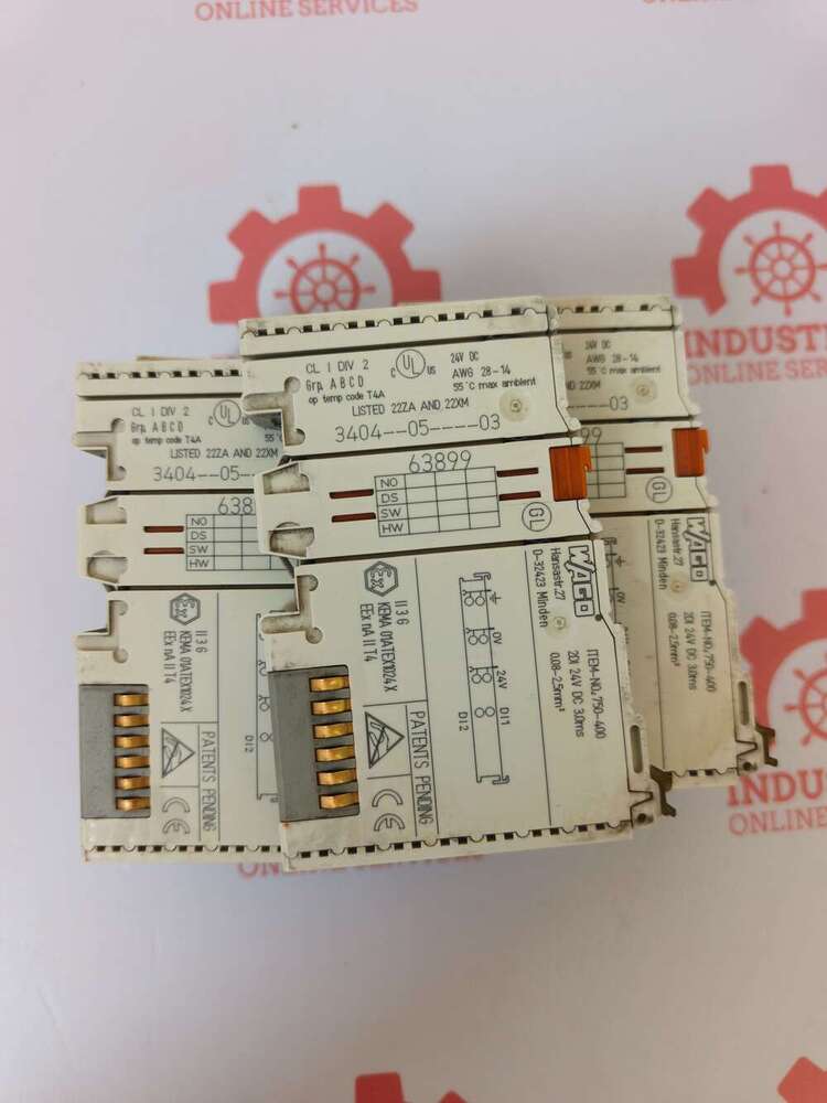 Wago 750-400 PLC 2-Channel Digital Input Module