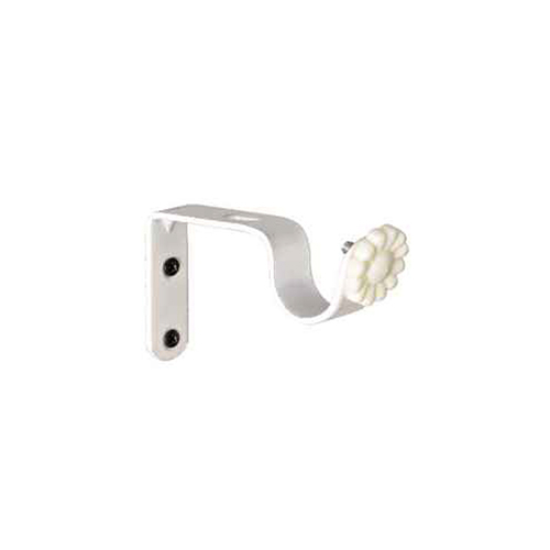 MS Ivory Pipe Curtain Bracket
