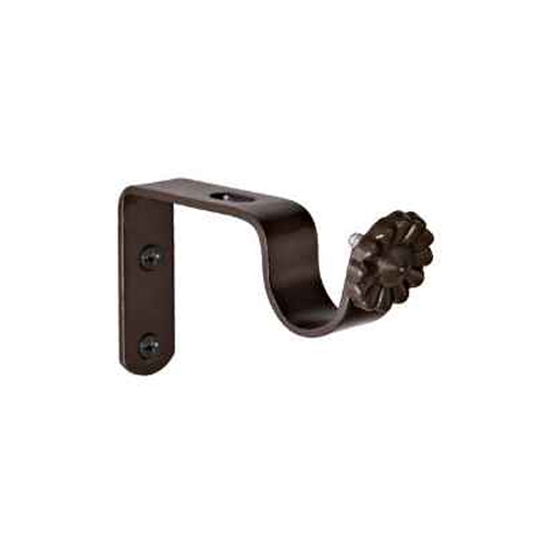 MS Brown Pipe Curtain Bracket