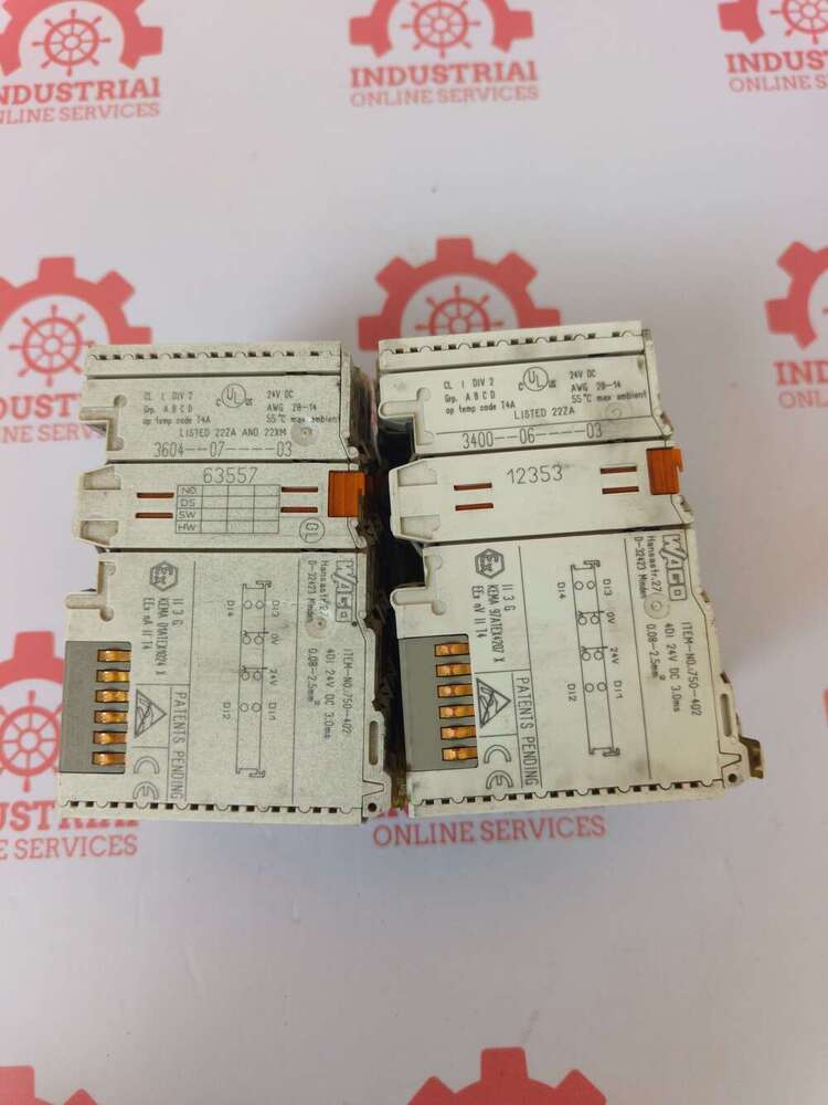 Wago 750-402 PLC 4-Channel Digital Input Module
