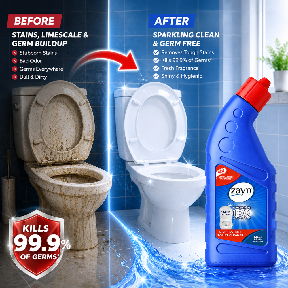 ZAYN Power plus 10X Advance Formula Toilet Cleaner 100 ML