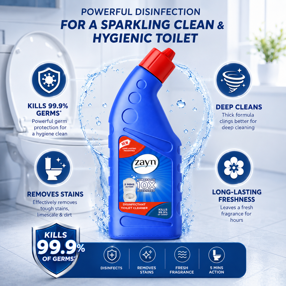 ZAYN Power plus 10X Advance Formula Toilet Cleaner 100 ML