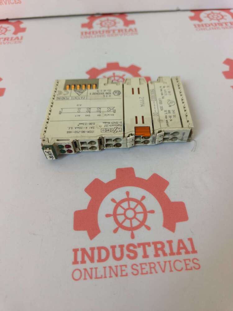 Wago 750-466 PLC 2-Channel Analog Input Module