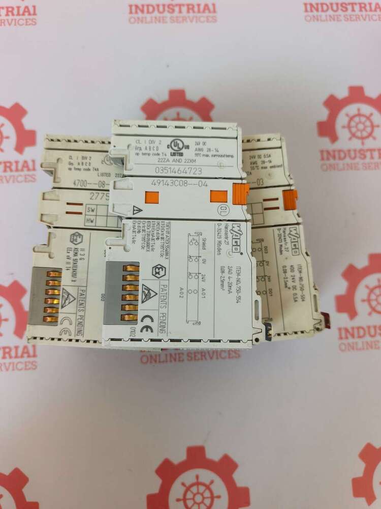 Wago 750-504 PLC 4-Channel Digital Output Module
