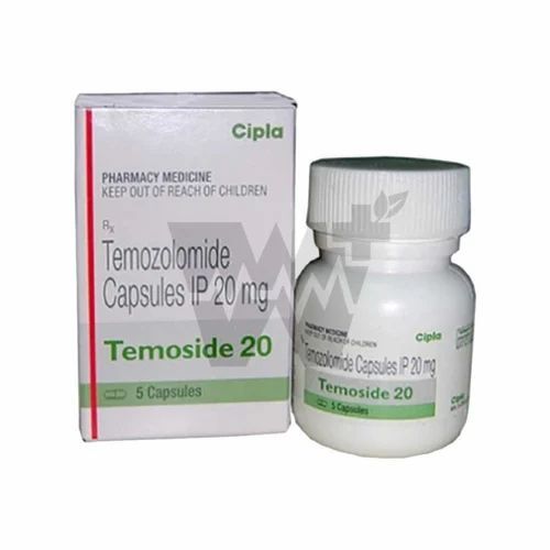 Temoside Cipla 20mg 5 Capsules