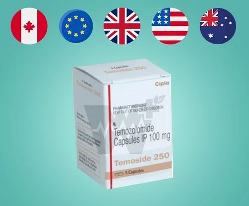 Temoside Temozolomide 250 Mg Capsule, Cipla